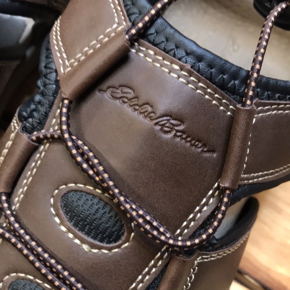 Eddie Bauer Men’s Meridian Bump Toe Hiking Sandals, Size 10 - Picture 8 of 12